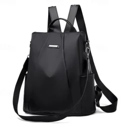 Simple Small Anti-Theft Backpack, Two-way Shoulder Bag, Waterproof Bookbag For School & Travel (12.2*11.02*4.72) Inch, Back to School Gift