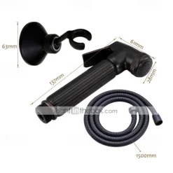 Single hole Bidet BrushedToilet Handheld bidet Sprayer Self-Cleaning Antique