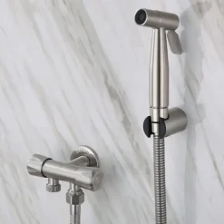 Single hole Bidet Stainless Steel Self-Cleaning Contemporary / Single Handle One Hole