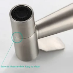 Single hole Bidet Stainless Steel Self-Cleaning Contemporary / Single Handle One Hole