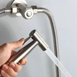 Single hole Bidet Stainless Steel Self-Cleaning Contemporary / Single Handle One Hole