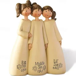 Sisters And Friends Sculpture Decorative Ornaments, Celebrating And Commemorating Friendship, Resin Crafts