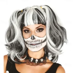 Skeleton Wig With Plaits Halloween Cosplay Party Wigs