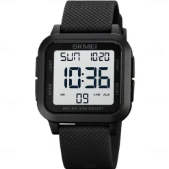 SKMEI 1894 Military Waterproof Digital Watch for Men, Outdoor Shockproof Sport Wristwatch, Fashion Electronic Style