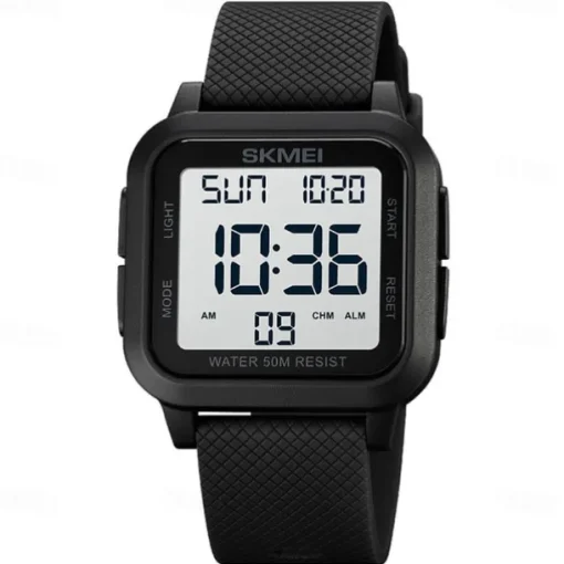 SKMEI 1894 Military Waterproof Digital Watch for Men, Outdoor Shockproof Sport Wristwatch, Fashion Electronic Style