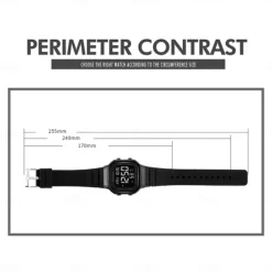 SKMEI Ins Wind Square Multi functional Waterproof Electronic Watch for Male and Female Students