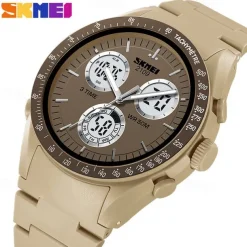 SKMEI Men Digital Watch Fashion Casual Wristwatch Luminous Stopwatch Alarm Clock Countdown TPU Watch