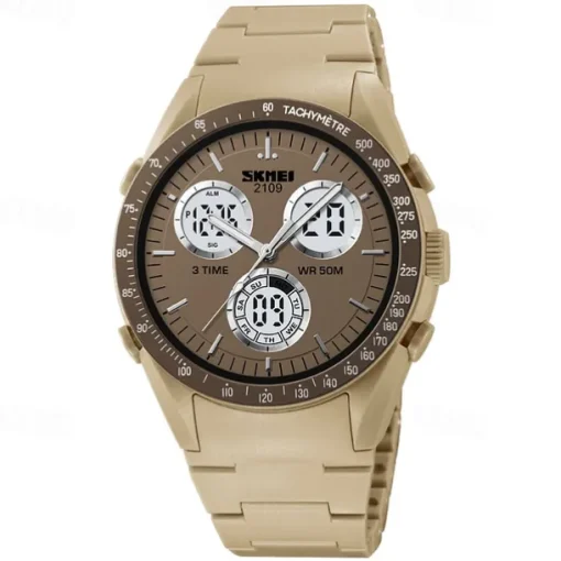SKMEI Men Digital Watch Fashion Casual Wristwatch Luminous Stopwatch Alarm Clock Countdown TPU Watch