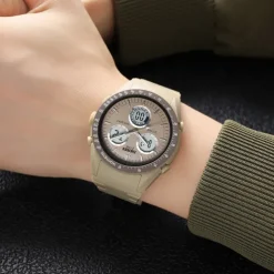 SKMEI Men Digital Watch Fashion Casual Wristwatch Luminous Stopwatch Alarm Clock Countdown TPU Watch