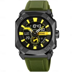 SKMEI Men Digital Watch Outdoor Sports Fashion Casual Luminous Stopwatch Alarm Clock Countdown TPU Watch