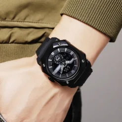 SKMEI Men Digital Watch Outdoor Sports Fashion Casual Luminous Stopwatch Alarm Clock Countdown TPU Watch