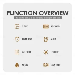 SKMEI Men Digital Watch Outdoor Sports Fashion Casual Luminous Stopwatch Alarm Clock Countdown TPU Watch
