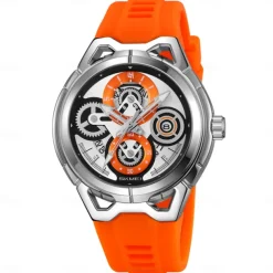 SKMEI Men Quartz Watch Outdoor Sports Fashion Wristwatch Luminous Calendar Waterproof Decoration Silicone Gel Watch