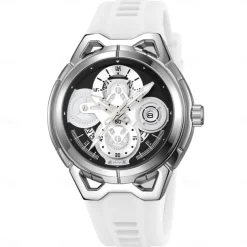 SKMEI Men Quartz Watch Outdoor Sports Fashion Wristwatch Luminous Calendar Waterproof Decoration Silicone Gel Watch