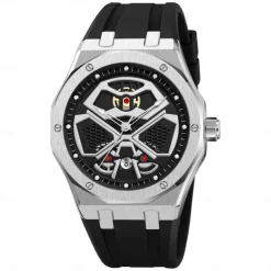 SKMEI Men Quartz Watch Outdoor Sports Fashion Casual Luminous Calendar Waterproof Decoration Silicone Gel Watch