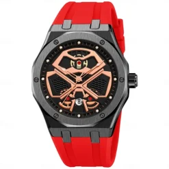 SKMEI Men Quartz Watch Outdoor Sports Fashion Casual Luminous Calendar Waterproof Decoration Silicone Gel Watch