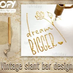 Slanting Fine Line Paint Pen Detailing Fine Line Fluid Writer Paint Applicator Pen Precision Touch Up Paint Perfect for Rock Chips and Scratch Repair