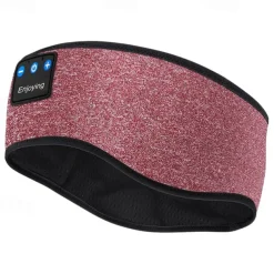 Sleep Headphones Bluetooth Headband Wireless Music Eye Mask Thin Stereo Speakers Mic Handsfree Music Earbuds for Side Sleepers Running Insomnia Travel Yoga Sleeping Band