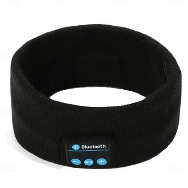 Sleep Headphones Wireless Bluetooth Stereo Sports Headband Headphones Running Earphone Sleep Headset Sports Sleeping Music Headband with Ultra-Thin HD Stereo Speakers
