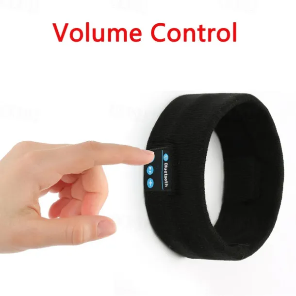 Sleep Headphones Wireless Bluetooth Stereo Sports Headband Headphones Running Earphone Sleep Headset Sports Sleeping Music Headband with Ultra-Thin HD Stereo Speakers