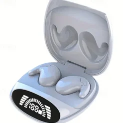 Sleep Ultra-Long Standby Wireless BT Headset Ultra-thin On-ear Sports Bass Mini Invisible For Android Apple Universal