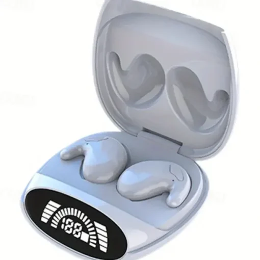 Sleep Ultra-Long Standby Wireless BT Headset Ultra-thin On-ear Sports Bass Mini Invisible For Android Apple Universal