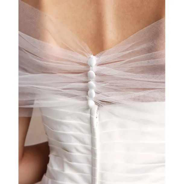 Sleeveless Shrugs Tulle Wedding / Party Evening Women's Wrap With Appliques