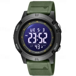 Smael New Outdoor Calendar Waterproof Night Light Business Leisure Sports Simple Men'S Electronic Quartz Watch