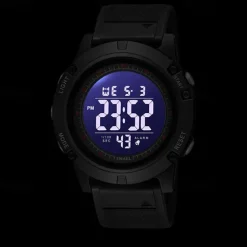 Smael New Outdoor Calendar Waterproof Night Light Business Leisure Sports Simple Men'S Electronic Quartz Watch