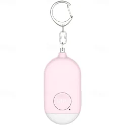 Small Self Defense Key Chain Siren with Rechargeable 120dB SOS LED Light Helps Elders & Kids Emergency Elderly Seniors Patient Disabled Handicapped