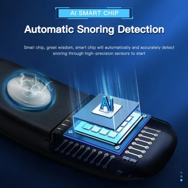 Smart Anti Snoring Device EMS Pulse Stop Snore Portable Comfortable Sleep Well Stop Snore Health Care Sleep Apnea Aid USB