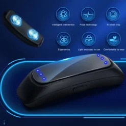 Smart Anti Snoring Device EMS Pulse Stop Snore Portable Comfortable Sleep Well Stop Snore Health Care Sleep Apnea Aid USB