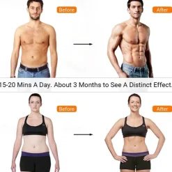 Smart EMS Wireless Muscle Stimulator Fitness Trainer Abdominal Training Electric Weight Loss Stickers Body Slimming Massager