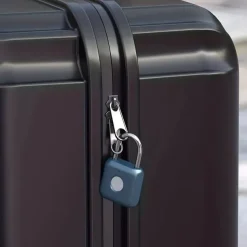 Smart Fingerprint Lock USB Rechargeable Waterproof Biometric Metal Keyless Lock for Gym Locker Luggage Backpack