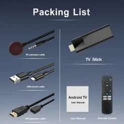 Smart Iptv Home Theater Mini TV Stick Mortal Q6 Android 10 Allwinner H313 Quad Core Dual 2.4G5GWIFI Bluetooth 4K HDR10