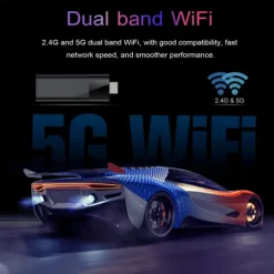 Smart Iptv Home Theater Mini TV Stick Mortal Q6 Android 10 Allwinner H313 Quad Core Dual 2.4G5GWIFI Bluetooth 4K HDR10