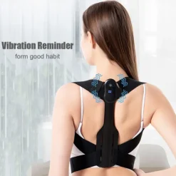 Smart Posture Corrector Invisible Correction Belt Reminder Adult Child Sitting Posture Hunchback Back Sensor Orthosis Strap USB