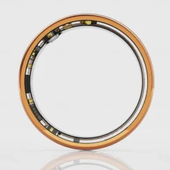 Smart Ring Enamel Color Heart Rate Blood Oxygen Blood Pressure Pedometer Fitness Tracker for Men and Women