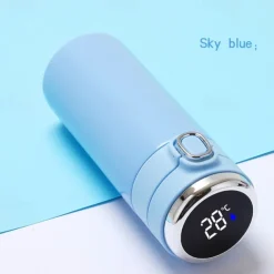 Smart Thermos Mug Mini Stainless Steel Thermos Cup Portable Leak Proof Water Cup with Filter Water Vacuum Tea Coffee Bottle Cup
