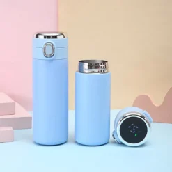 Smart Thermos Mug Mini Stainless Steel Thermos Cup Portable Leak Proof Water Cup with Filter Water Vacuum Tea Coffee Bottle Cup