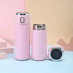 Smart Thermos Mug Mini Stainless Steel Thermos Cup Portable Leak Proof Water Cup with Filter Water Vacuum Tea Coffee Bottle Cup