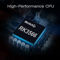 Smart TV Box H96 MAX RK3566 Quad Core Android 11.0 8GB RAM 128GB ROM 1080p 8K with Dual Wi-Fi 2.4G/5.0G Media Player Google Play Youtube