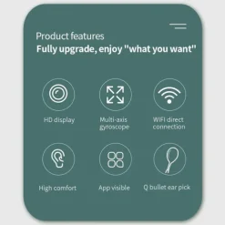 Smart Visual Ear Cleaner Ear Stick Endoscope Earpick Camera Otoscope Ear Cleaner Ear Wax Remover Ear Picker Earwax Removal Tool