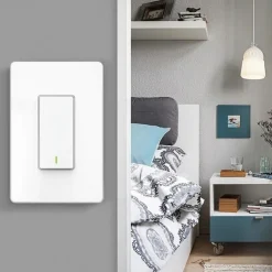 Smart Wall Light Switch 16A 3 Way Switch 1800W Tuya Smart Life Voice Control 2.4Ghz WiFi Push Button Work With Alexa Google Home
