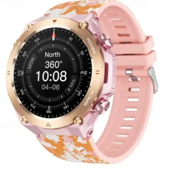 Smart Watch 2025 New For Built-in GPS Sports Smartwatch 1.45'' IPS Screen Compass Bluetoot Call 1ATM Waterproof SmartBracele