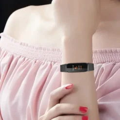 Smart Watch Band Compatible with Fitbit Inspire 3 Inspire 2 / Inspire HR / Inspire Stainless Steel Smartwatch Strap Adjustable Mesh Women Men Milanese Loop Replacement Wristband