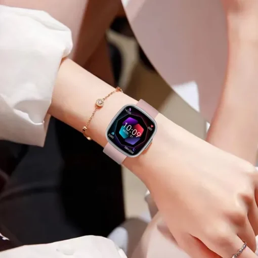 Smart Watch Blood Glucose ECG Blood Pressure Body Temperature Monitor Android iOS IP68 1.75