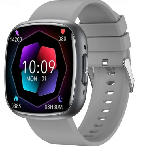 Smart Watch Blood Glucose ECG Blood Pressure Body Temperature Monitor Android iOS IP68 1.75