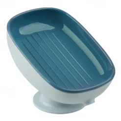 Soap Holder Self Draining for Sink Soap Holder Suction Cup Bar Soap Holder for Kitchen Bathtub