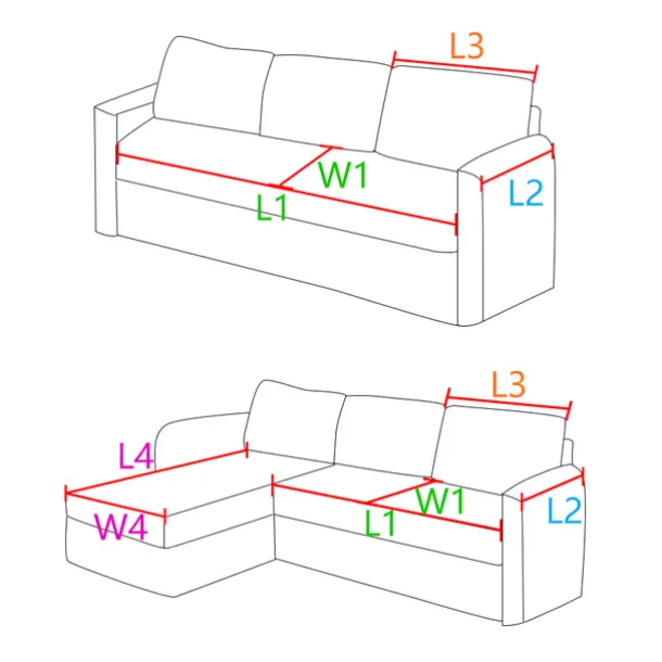 Sofa Cover Nordic Anti-Cat Scratch Sofa Cover Ins Wind Cover Towel Full Cover Nordic Cover Four Seasons Universal(Sold By 1 Pcs,Not A Set)